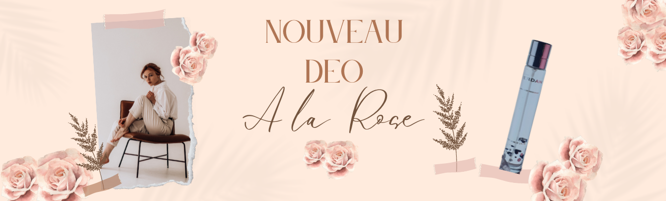 Deodorant naturel efficace Rose